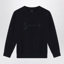 Suéter azul de algodón y cachemira Givenchy