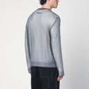 Jil Sander Grey jumper with layered design