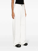 JIL SANDER FASHION Trousers White - Allure Absolue