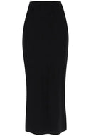 Norma Kamali long skirt in poly lycra Norma Kamali
