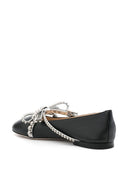 MACH & MACH Flat shoes Black Mach & Mach