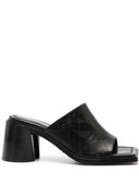 MARINE SERRE Sandals Black - Allure Absolue