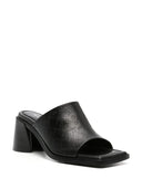 MARINE SERRE Sandals Black - Allure Absolue