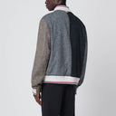 Thom Browne Colour-block wool bomber jacket