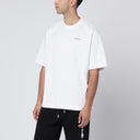 Off White Off-White™ Camiseta blanca con logotipo de flecha de skate