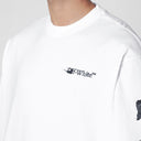 Off White Off-White™ White long-sleeved T-shirt with logo