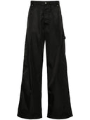 Off White Trousers Black - Allure Absolue