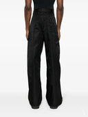 Off White Trousers Black - Allure Absolue