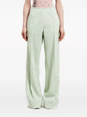 Palm Angels Trousers Green - Allure Absolue