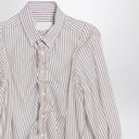 Maison Margiela Striped layered tulle shirt