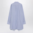 Maison Margiela Light blue striped shirtdress