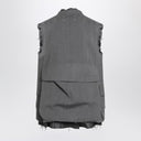 Maison Margiela Vest Work in Progress grey in wool