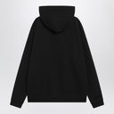 Maison Margiela Black hoodie with reversed logo