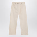 Maison Margiela Ecru cotton trousers