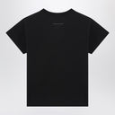 MM6 Maison Margiela Black T-shirt with Numeric Signature patch