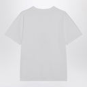 MM6 Maison Margiela White T-shirt with Numeric patch
