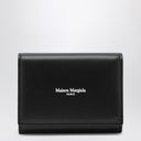 Maison Margiela Compact black wallet with logo