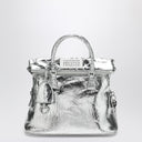 Maison Margiela 5AC classique mini metallic silver bag