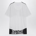 MM6 Maison Margiela White/black cotton AIDS T-shirt