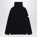 MM6 Maison Margiela Black wool turtleneck sweater