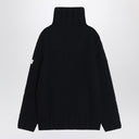 MM6 Maison Margiela Black wool turtleneck sweater