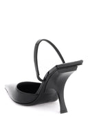 The Attico faux leather slingback pumps - Allure Absolue