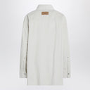Ami Paris Ivory corduroy shirt